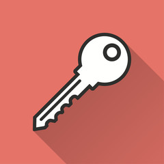 Key vector icon