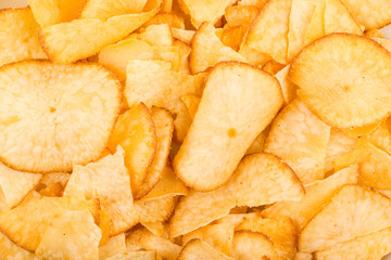 cassava chips macro