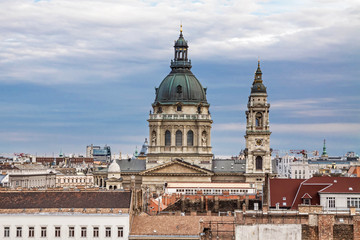 Fototapeta na wymiar St. Stephen basilica of Budapest