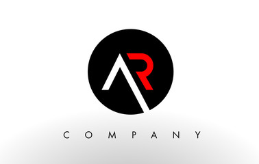 AR Logo.  Letter Design Vector.