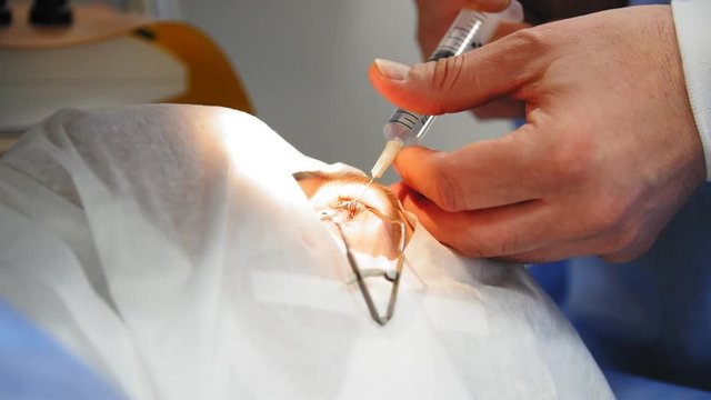 Laser correction for vision - ophthalmology surgery, eyes