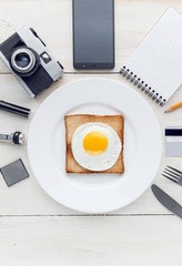Still breakfast perfectionist hipster