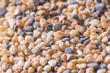 stone and sand