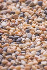 stone and sand