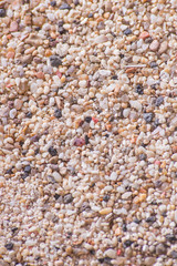 stone and sand