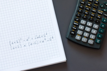 Mathematische Formel, Taschenrechner, Mathematik