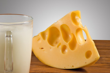 image of cheese and milk