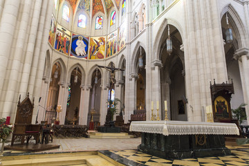 La Almudena cathedral, Madrid