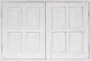 white wooden window background