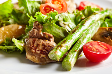 Warm Chicken Liver Salad