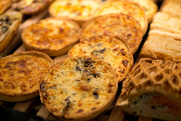 Selling fast food and pastries