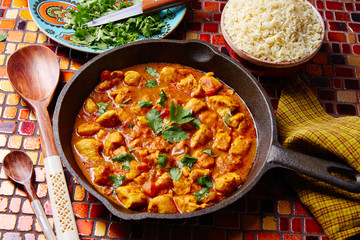 Chicken curry indian recipe basmati rice