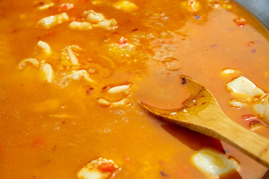 seafood paella from spain recipe ad broth