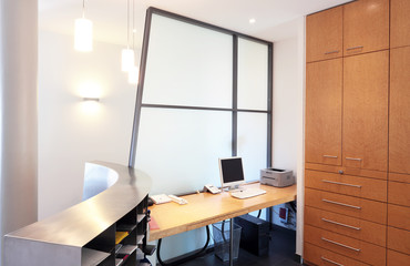Büro Arbeitsplatz Empfang