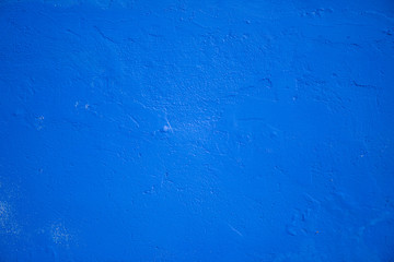 Fototapeta na wymiar Blue wall background