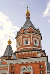 Fototapeta na wymiar Chapel of Alexander Nevsky in Yaroslavl, Russia.