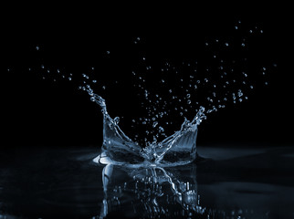 Splash on the water surface