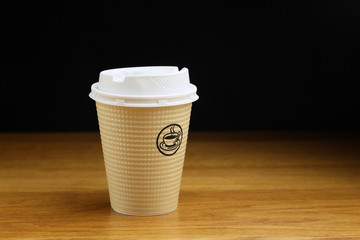 紙コップのドリップコーヒー