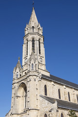 Fototapeta na wymiar église saint-Antoine de Padoue, Le Chesnay, Yvelines, France