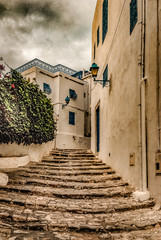 Stairs in Sidi Bou Said