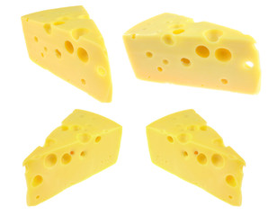 Cheese isolated