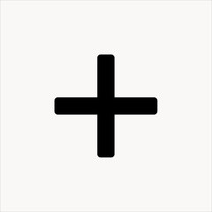 Obraz premium add icon flat design