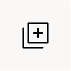 add icon flat design