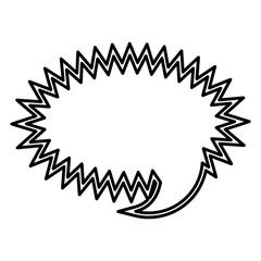 chat bubbles icon stock image, vector illustration design