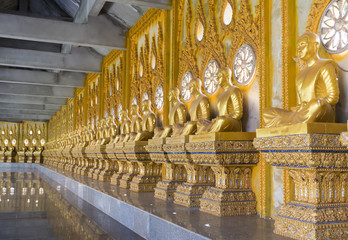 Buddha Statue In Thai Temple ,public place