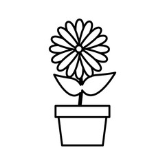 flowers icon stock image, vector illustration design