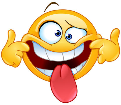 Smiley Sticking Out Tongue Vector Images (over 100)