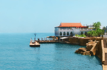 Villa on seacoast in Lebanon