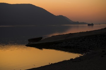 Sunset  on the beach