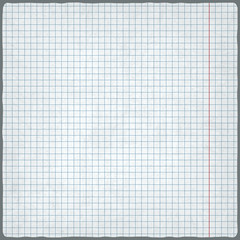 squared paper. blank design sheet