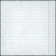 lined paper. blank design sheet