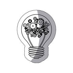 brain hosting data icon stock, vector illustration image desing