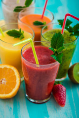 Fruit smoothies