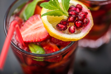 Strawberry cocktail