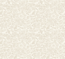 Fototapeta premium Seamless abstract hand-drawn waves pattern, wavy background. Seamless pattern can be used for wallpaper, pattern fills, web page background,surface textures. 