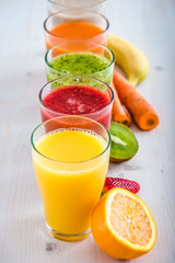 Fruit smoothies