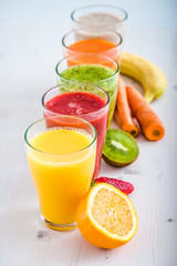 Fruit smoothies