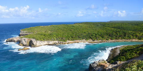 la porte de l'enfer à anse bertrand en guadeloupe