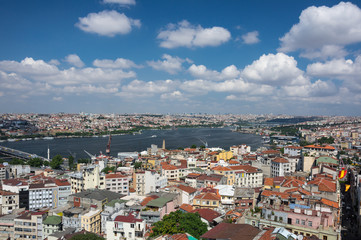Fototapeta premium Top view of Istanbul