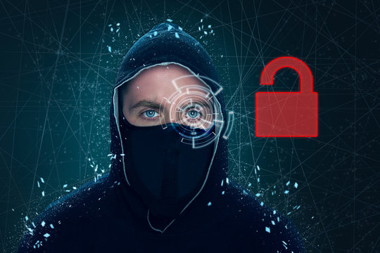 Hacker scannt nach Schwachstellen