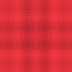 Abstract dot vector seamless background in red tones