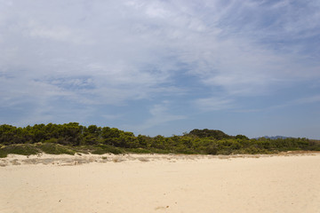 Beach of Cala Sinzias in Villasomius - Sardegna - Italy