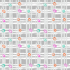 Vintage striped pattern with brushed lines