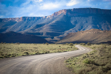 Landscape of: Traveling by motorhome in Karoo National Park – South Africa - 137349811