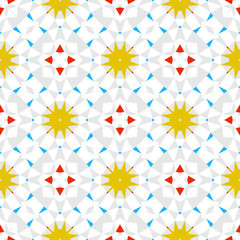 Abstract geometric texture in art deco style