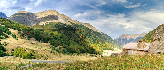 On the way through the Pyrenees.